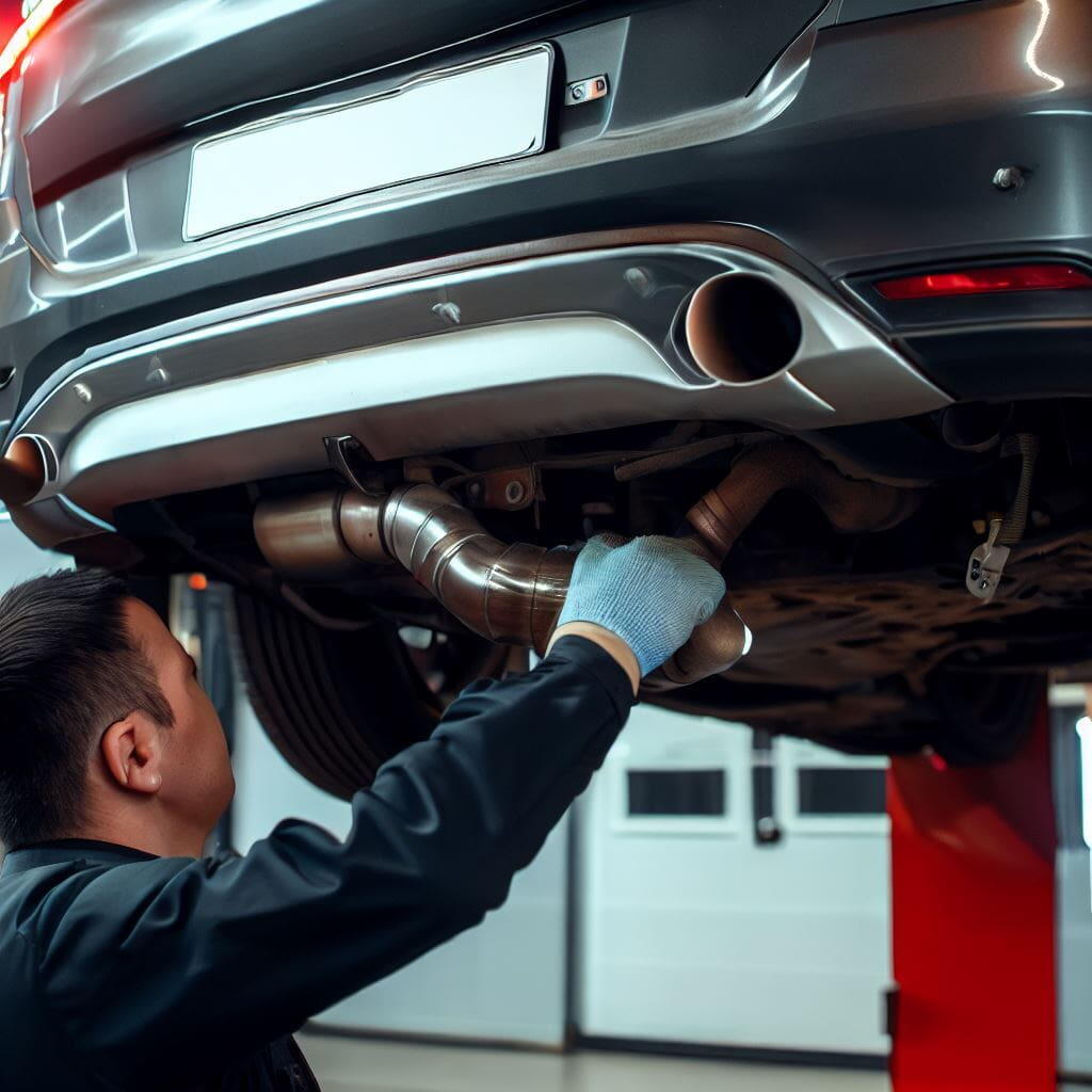 Ремонт выхлопной системы Haval F7x